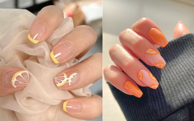 Citrus Nails