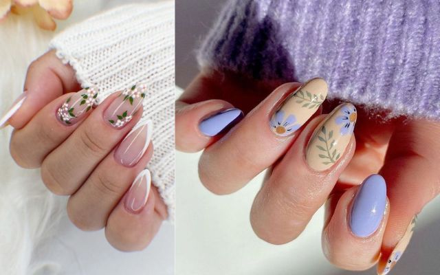 Floral Fiesta Nails